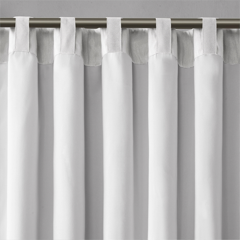 Madison Park Andora Window Curtain in White