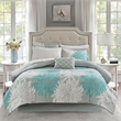 Madison Park Essentials Maible 7 Piece Comforter Set with Cotton Bed Sheets