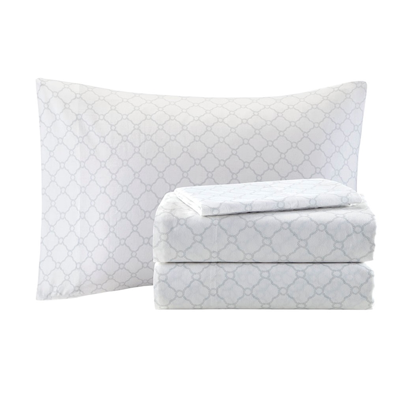 Madison Park Essentials Maible 9 Piece Comforter Set with Cotton Bed Sheets