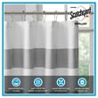 Madison Park Spa Waffle Shower Curtain with 3M Treatment in Blue
