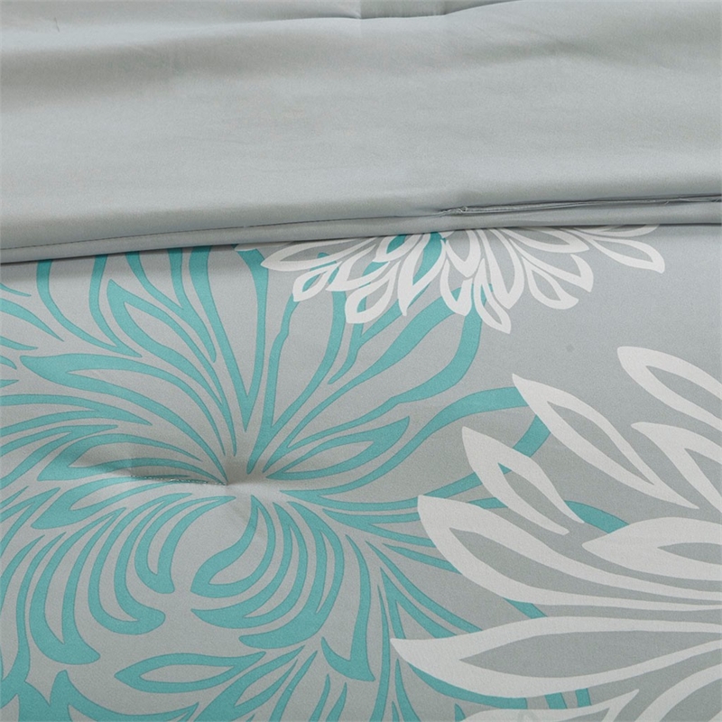 Madison Park Essentials Maible 9 Piece Comforter Set with Cotton Bed Sheets