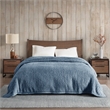 Woolrich Burlington Berber Blanket in Blue