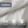 Madison Park Signature Essence Oversized Cotton Clipped Jacquard Comforter Set