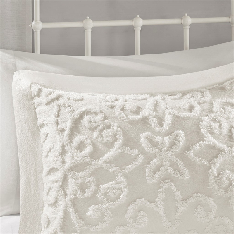 Madison Park Sabrina 3 Piece Tufted Cotton Chenille Bedspread Set