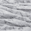 Madison Park Gia Back Print Long Fur Comforter Mini Set in Grey