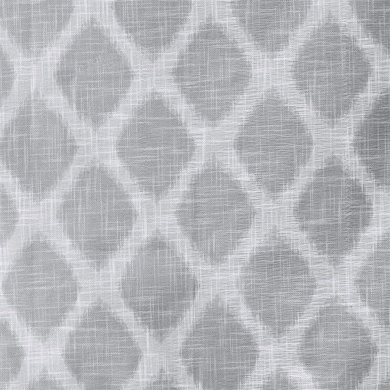 SunSmart Blakesly Printed Ikat Blackout Panel in Grey