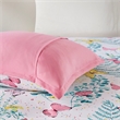 Cynthia Printed Butterfly Comforter Set in Pink