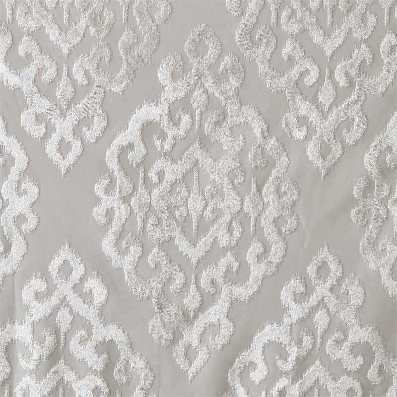 SunSmart Mirage Knitted Jacquard Damask Total Blackout Grommet Top Curtain Panel