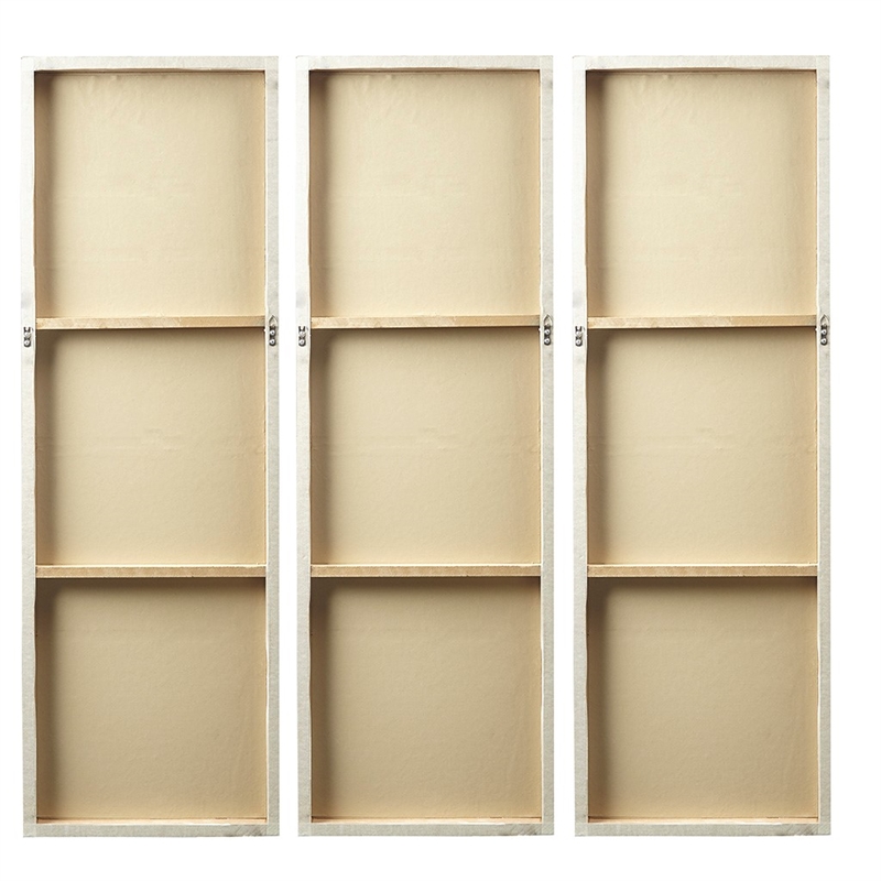 Madison Park Signature Sunburst Metallic Gold HandPainted Wall Decor 3 Piece Set