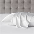 Madison Park Silk Mulberry Single Pillowcase in White