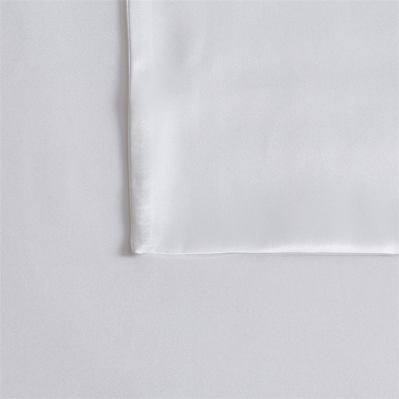 Madison Park Silk Mulberry Single Pillowcase in White
