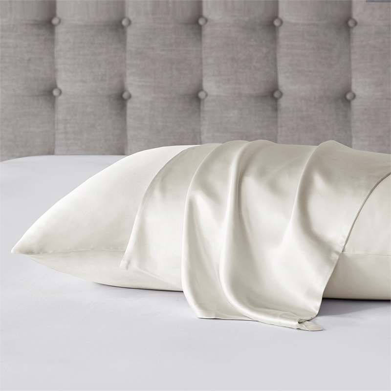 Madison Park Silk Mulberry Single Pillowcase in Ivory