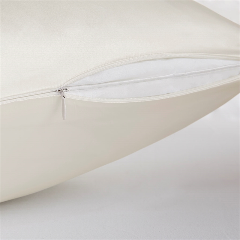 Madison Park Silk Mulberry Single Pillowcase in Ivory