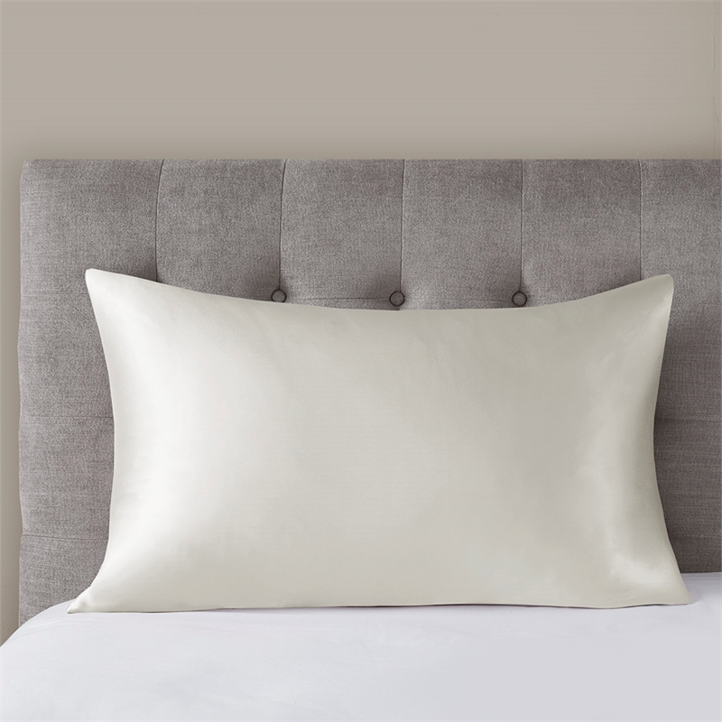 Madison Park Silk Mulberry Single Pillowcase in Ivory