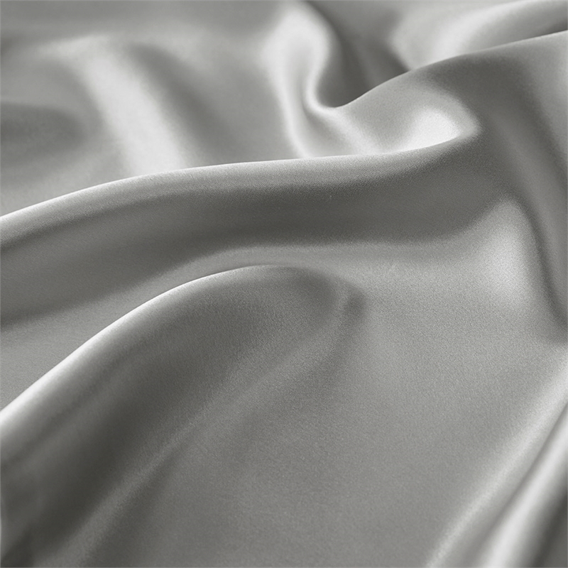 Madison Park Silk Mulberry Single Pillowcase in Grey