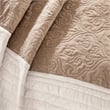Madison Park Attingham 7-Piece Quilt Set with Euro Shams & Throw Pillows - Beige