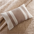 Madison Park Attingham 7-Piece Quilt Set with Euro Shams & Throw Pillows - Beige