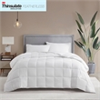 Sleep Philosophy Cotton Sateen Down Alternative Comforter in White