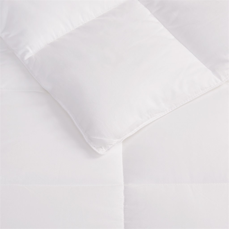 Sleep Philosophy Cotton Sateen Down Alternative Comforter in White