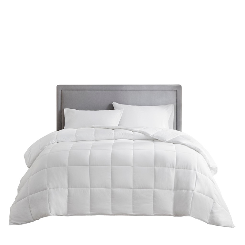 Sleep Philosophy Cotton Sateen Down Alternative Comforter in White