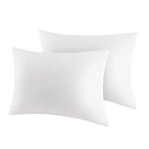 Bed Guardian by Sleep Philosophy Microfiber Pillow Protector Set in White