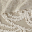 Madison Park Laetitia Cotton Medallion Fringe Coverlet Mini Set in Taupe