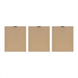 Madison Park Fair Florets Printed Framed Graphic 3 Piece Set in Beige