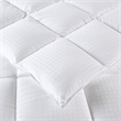 Croscill Signature Dobby Cotton Down Alternative Comforter in White Full/Queen