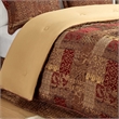 Croscill Classics Galleria 4 Piece Red Comforter Set in Red Cal King