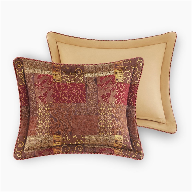 Croscill Classics Galleria 4 Piece Red Comforter Set in Red Queen