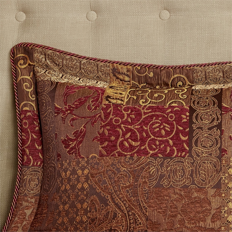 Croscill Classics Galleria 4 Piece Red Comforter Set in Red Queen