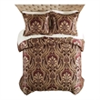 Croscill Classics Julius 4 Piece Comforter Set in Burgundy Queen