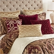 Croscill Classics Julius 4 Piece Comforter Set in Burgundy Cal King