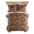 Croscill Classics Julius 4 Piece Comforter Set in Burgundy Cal King
