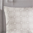 Madison Park 6 Piece Cotton Reversible Comforter Set in Ivory King/Cal King