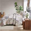 Woolrich Olsen Olsen 3 Piece Oversized Cotton Quilt Set in Tan Full/Queen