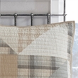 Woolrich Olsen Olsen 3 Piece Oversized Cotton Quilt Set in Tan Full/Queen