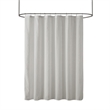 Madison Park Anna Sheer Shower Curtain in Grey 72x72