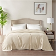 INK+IVY Bree Knit Knit Blanket in Ivory King