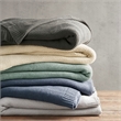 INK+IVY Bree Knit Knit Blanket in Ivory King