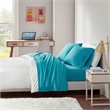 Intelligent Design Cotton Jersey Knit All Season Sheet Set in Teal Twin XL