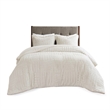 Madison Park Arctic Fur DownComforter Mini Set in Ivory King/Cal King