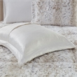 Madison Park Zuri 4PC Faux Fur Comforter Set in Snow Leopard King