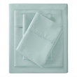 Madison Park 1500 Thread Count Cotton Blend 2 PC Pillowcases in Seafoam King