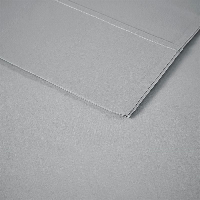 Madison Park 1500 Thread Count Cotton Blend 2 PC Pillowcases in Grey King