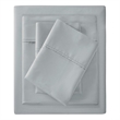 Madison Park 1500 Thread Count Cotton Blend 2 PC Pillowcases in Grey King