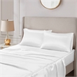 Madison Park Essentials Satin Luxury 2 PC Pillowcases in White Standard