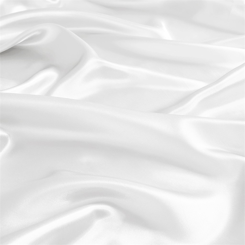 Madison Park Essentials Satin Luxury 2 PC Pillowcases in White Standard