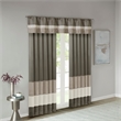Madison Park Amherst Polyoni Pintuck Window Valance in Natural