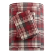 Woolrich Flannel Sheet Set in Red Plaid King